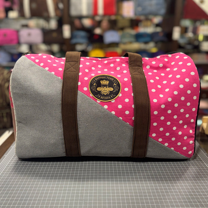 The Pink Polkadot No. 1 👙 BeeKeeper Carry-All (Da Vinci Collection)