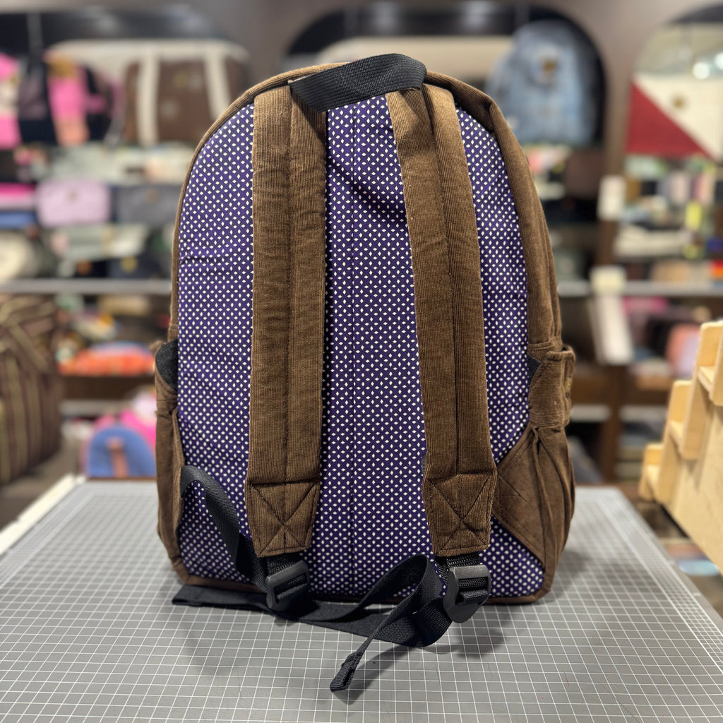 The Chocolate Corduroy 🍫 Classic Shirt BeeKeeper Parade Backpack