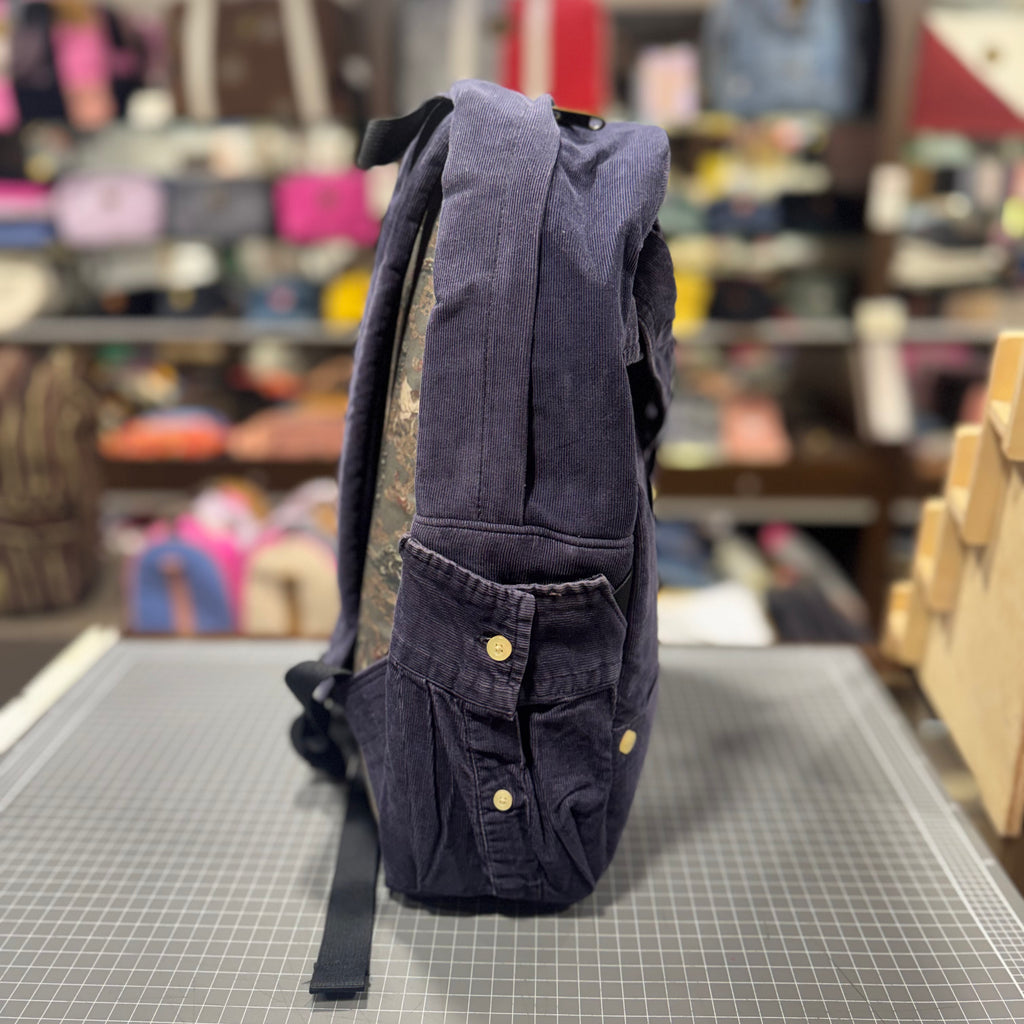 The Navy Corduroy 🌊 Classic Shirt BeeKeeper Parade Backpack