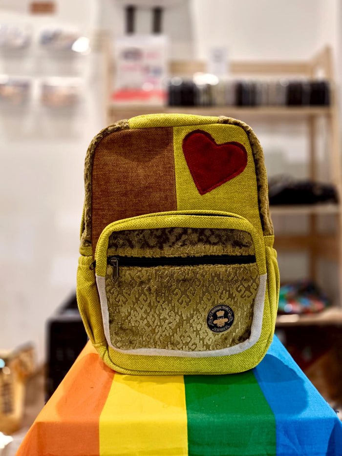 The Mustard Love ❤️  Mini-Royal BeeKeeper Backpack (Da Vinci Collection)