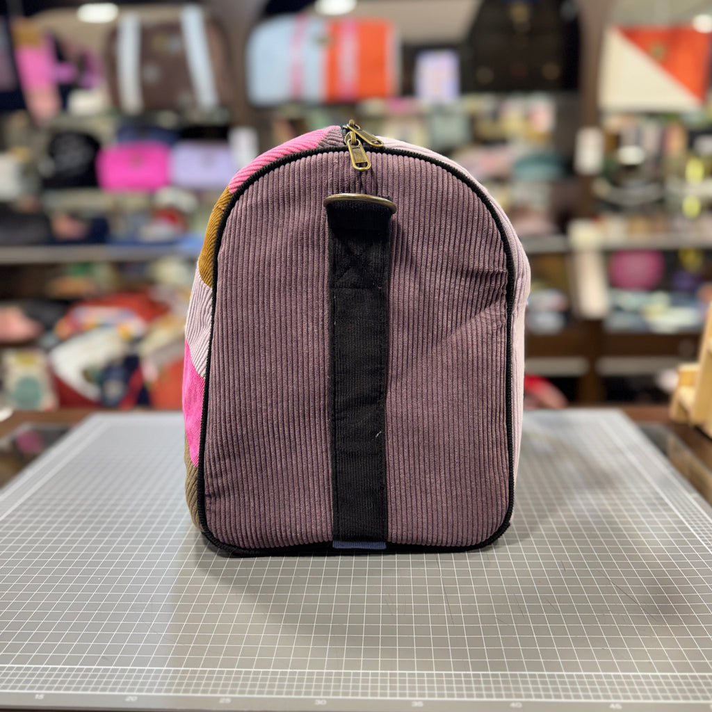 The Herringbone 💠 Corduroy BeeKeeper Carry-All (Da Vinci Collection)