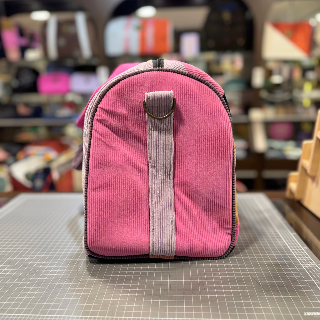 The Herringbone 💠 Corduroy BeeKeeper Carry-All (Da Vinci Collection)