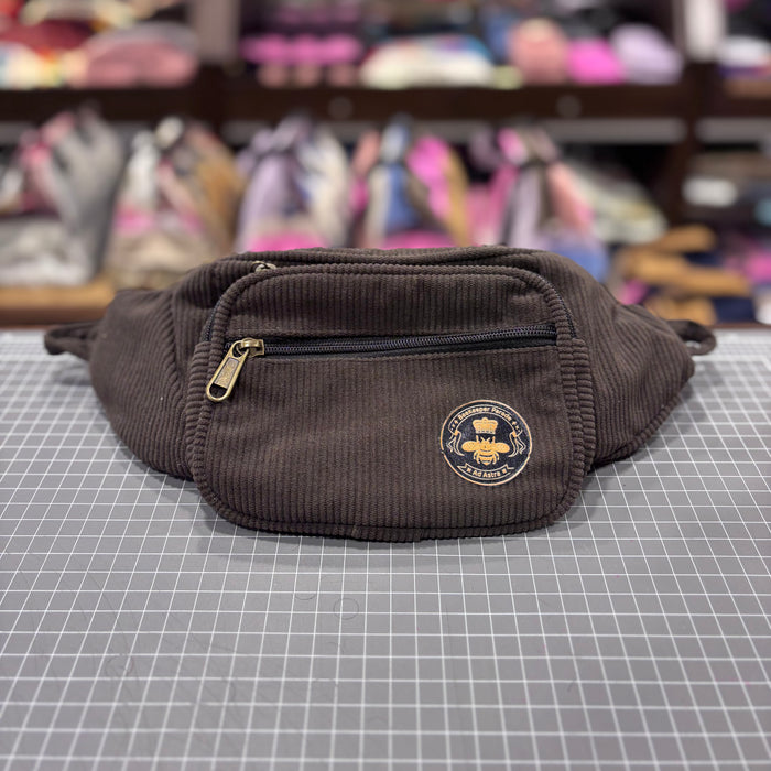 The Cocoa 🍫 Brown Corduroy BeeKeeper Bumbag