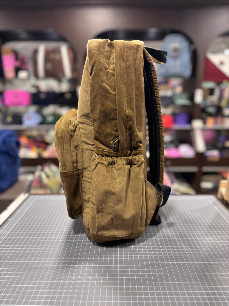 The Tan 🍂 Corduroy Royal BeeKeeper Backpack