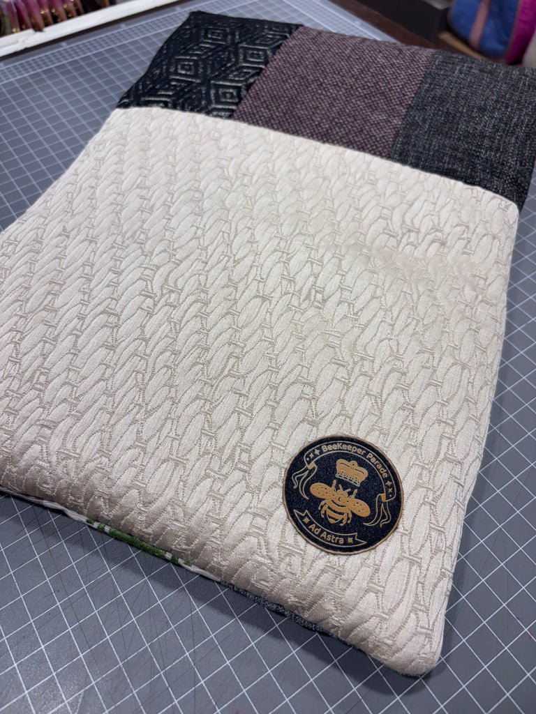 The Patchwork No. 1 🧸 13.3inch BeeKeeper Laptop Sleeve
