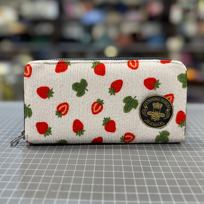 The Strawberry 🍓 BeeKeeper Zip Purse
