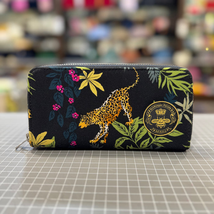 The Midnight Jungle 🐆 BeeKeeper Zip Purse