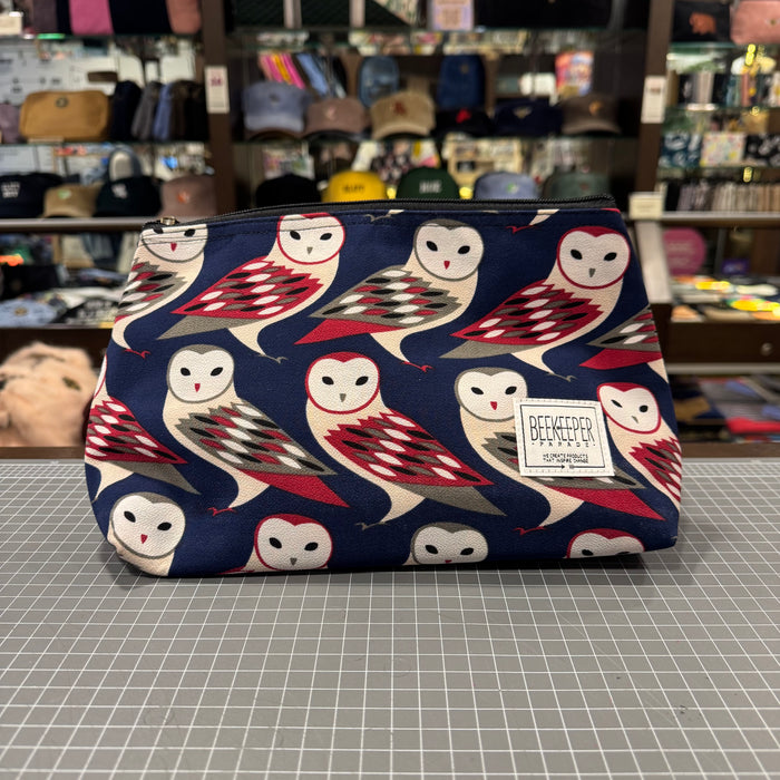 The Wise Owls 🦉 Large Toiletry + Makeup Bag 🚃 Melbourne Collection