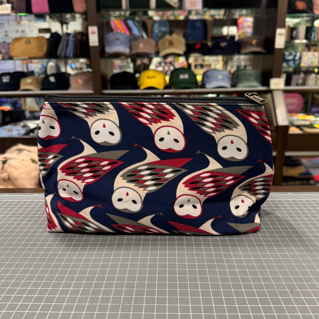 The Wise Owls 🦉 Large Toiletry + Makeup Bag 🚃 Melbourne Collection