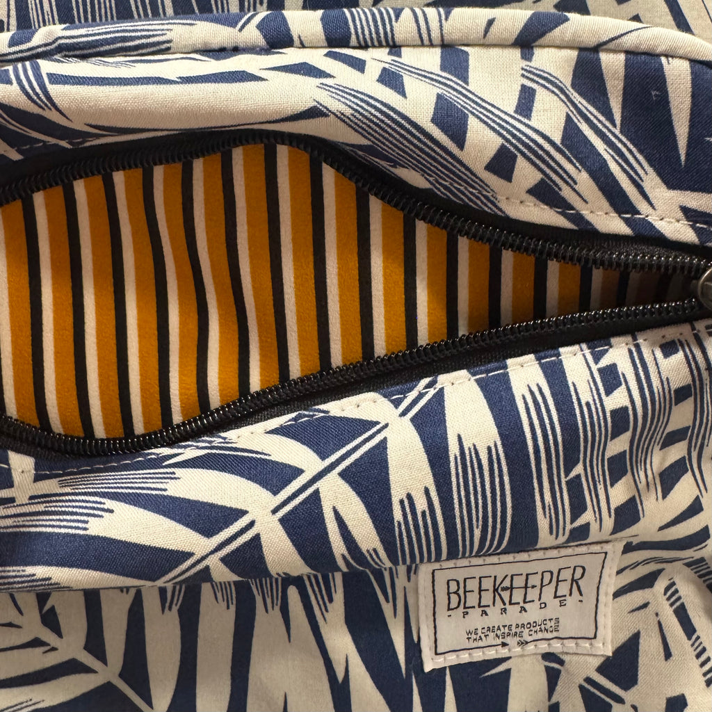 The Tropical Leaves 🌿 Mini-Royal BeeKeeper Backpack 🚃 Melbourne Collection