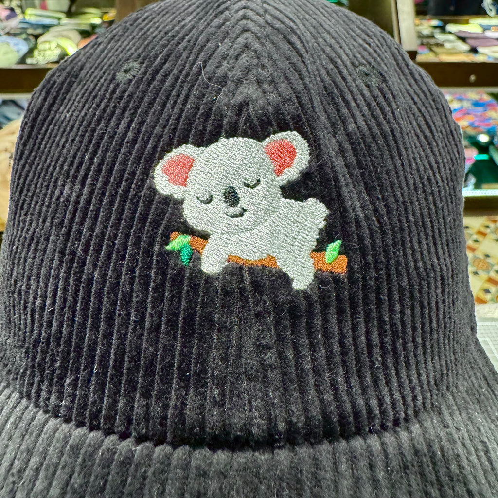 The Koala 🐨 Embroidered Cap 🧢 🎨 with COLOUR options