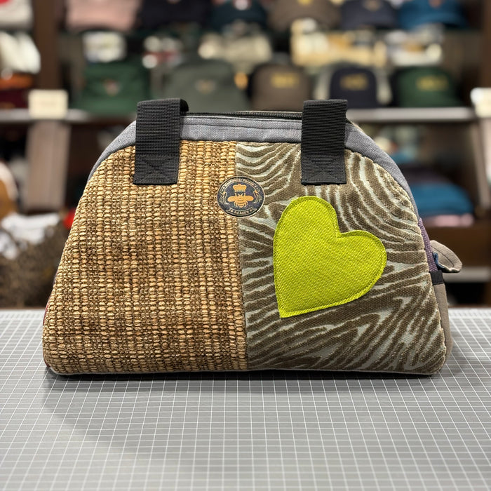 The Lime Heart No. 2 💚(Da Vinci Collection) OG BeeKeeper Handbag