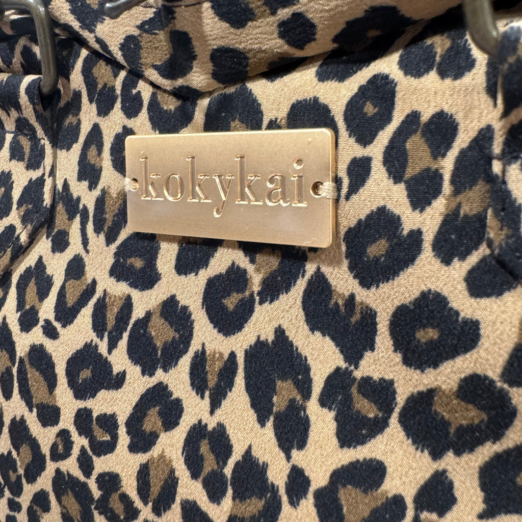The Leopardskin Print 🐆 KOKYKAI BACI KISS CLUTCH 💋