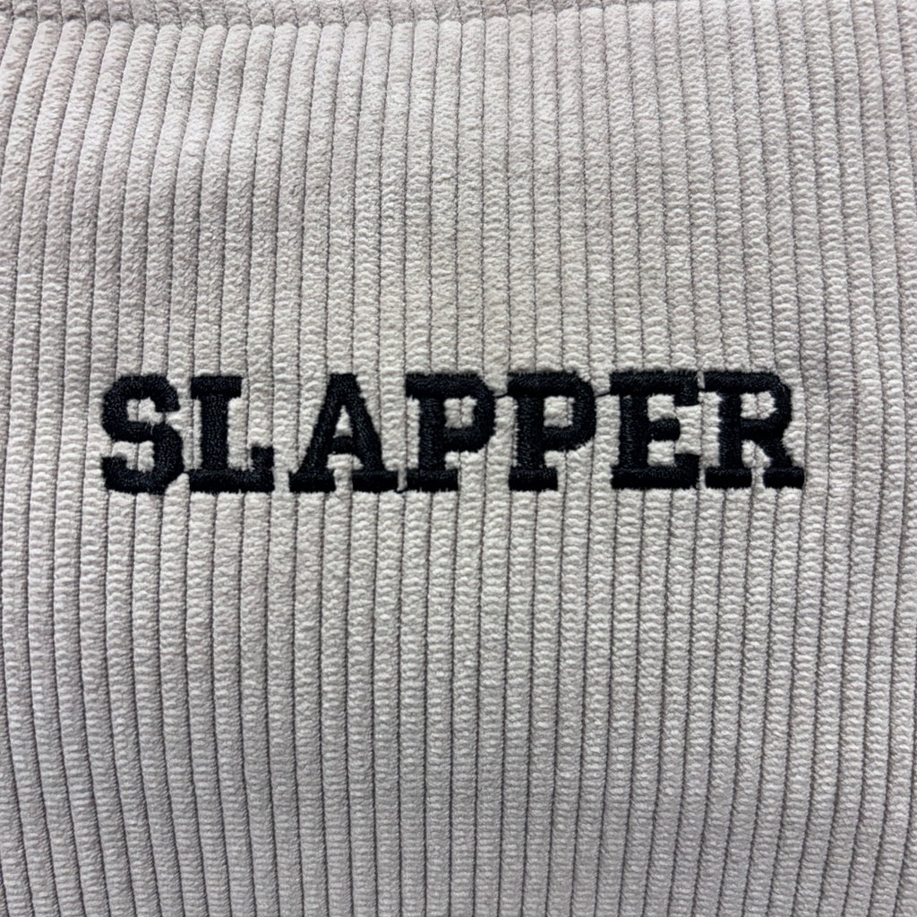 The Slapper 😚 Cream Corduroy Large Toiletry + Makeup Bag