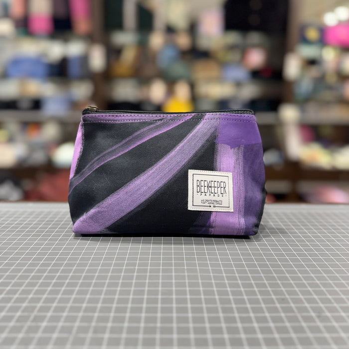 The Painted Canvas No. 2 🧑‍🎨 Small Toiletry + Makeup Bag 🚃 Melbourne Collection