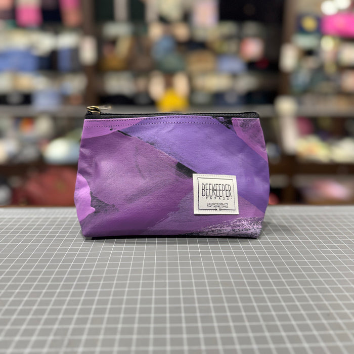 The Painted Canvas No. 3 🧑‍🎨 Small Toiletry + Makeup Bag 🚃 Melbourne Collection