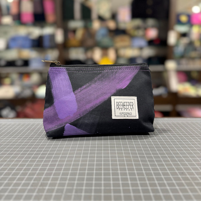 The Painted Canvas No. 4 🧑‍🎨 Small Toiletry + Makeup Bag 🚃 Melbourne Collection