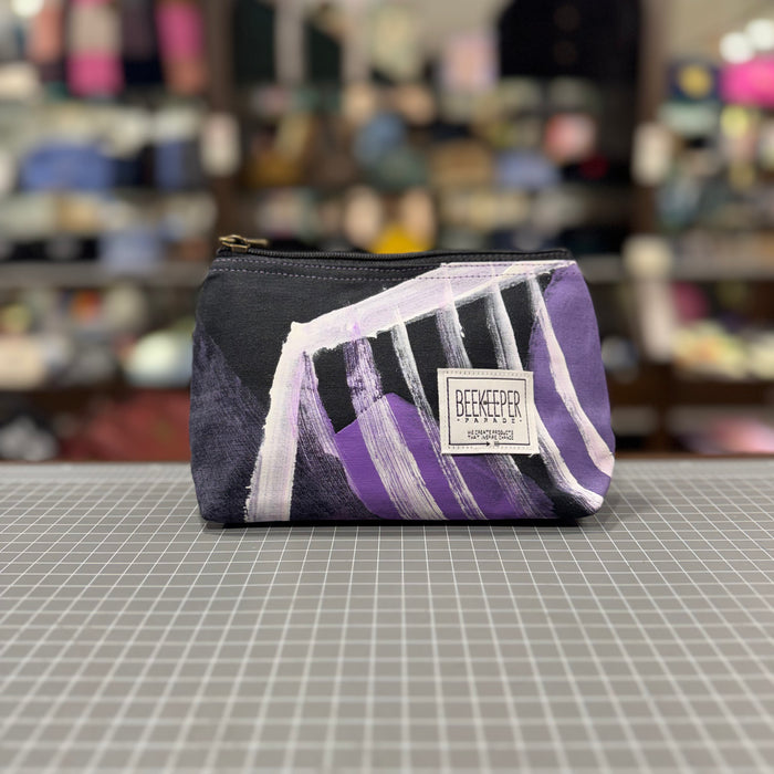 The Painted Canvas No. 11 🧑‍🎨 Small Toiletry + Makeup Bag 🚃 Melbourne Collection