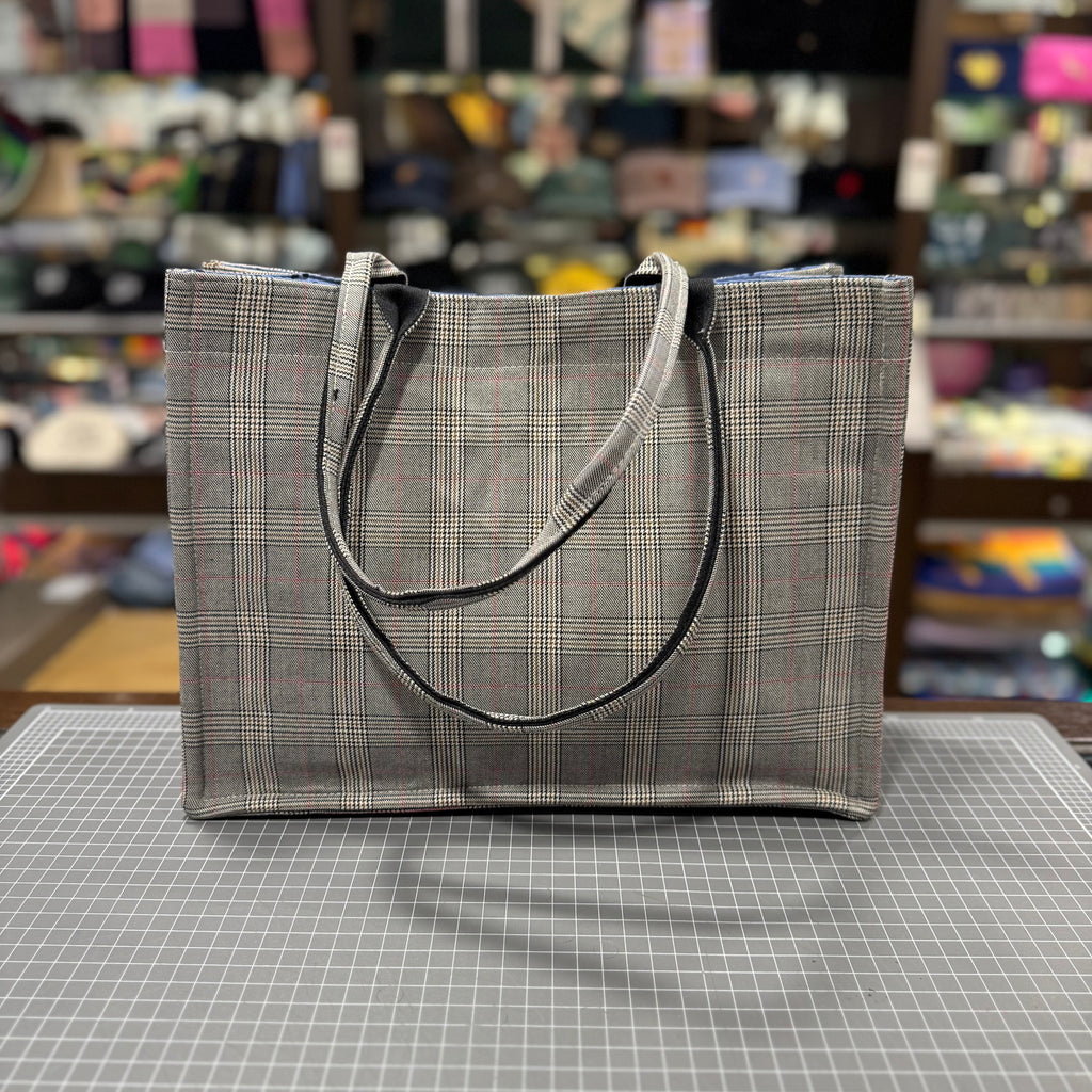The Plaid Suit 🕴 KOKYKAI BOOK TOTE