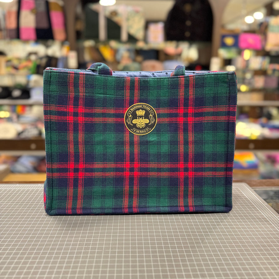 The Tartan No. 2 ❤️💚 KOKYKAI BOOK TOTE
