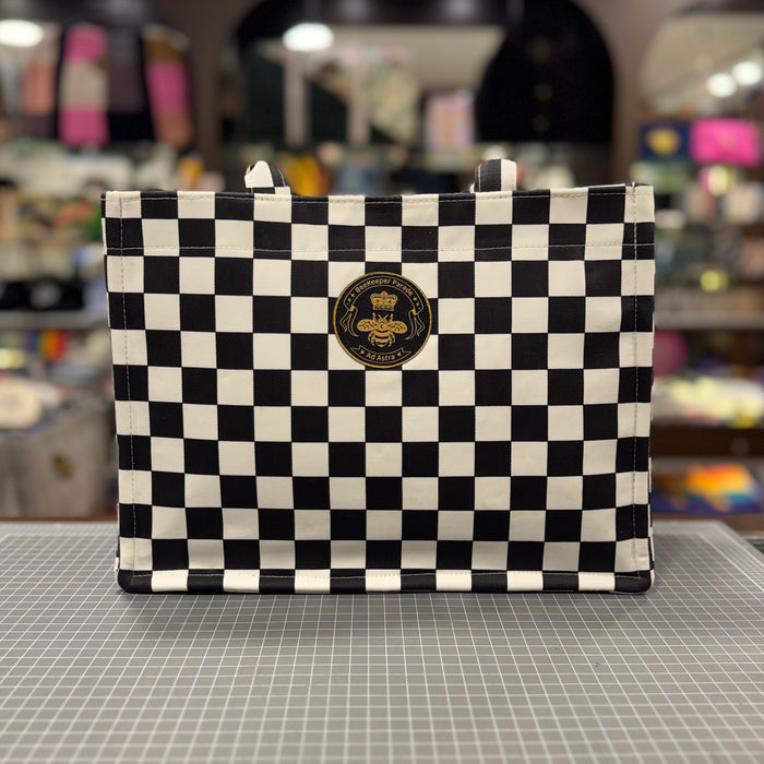 The Checkerboard 🏁 KOKYKAI BOOK TOTE