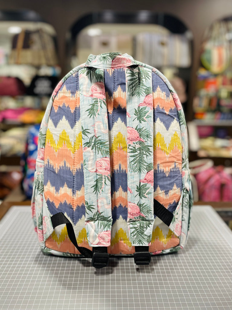 The Flamingo Paradise 🦩 Classic Shirt BeeKeeper Parade Backpack