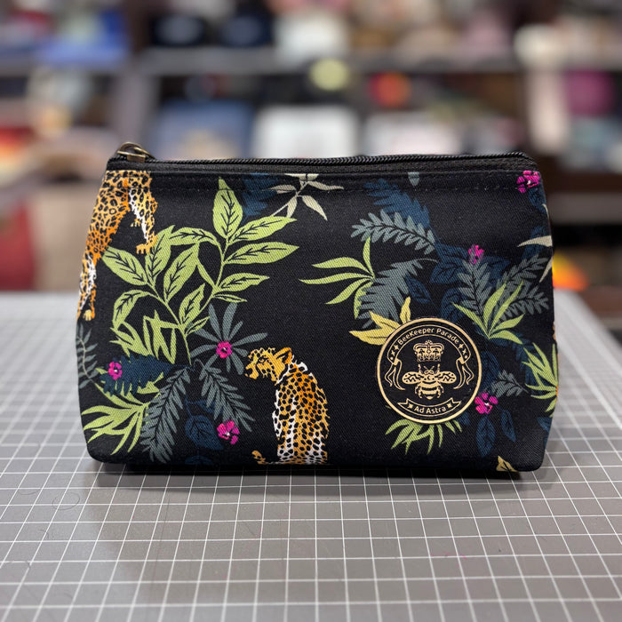 The Midnight Jungle 🐆 Small Toiletry + Makeup Bag