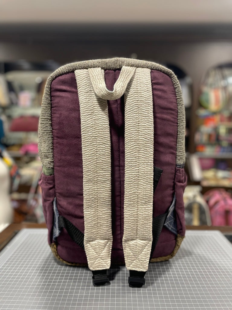 The Blue Heart 💙 Royal (Da Vinci Collection) BeeKeeper Backpack