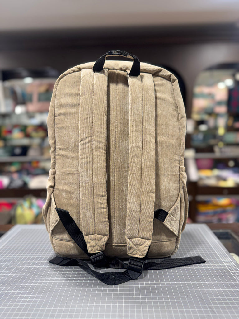 The Mushroom 🍄 Corduroy Royal BeeKeeper Backpack