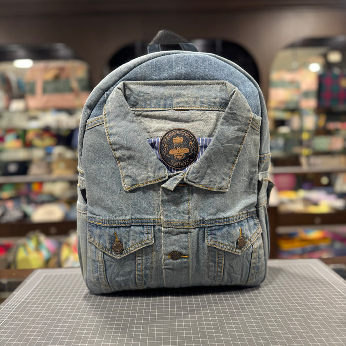 The Denim Shirt No. 3 👖 Classic Shirt BeeKeeper Parade Backpack