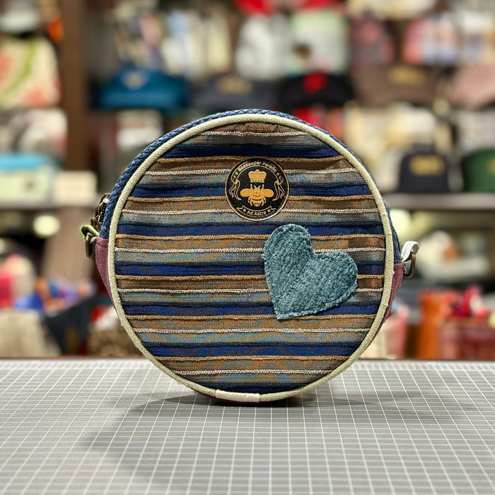 The Blue Heart No. 2 💙 Da Vinci Collection BeeKeeper Luna Handbag 🌙
