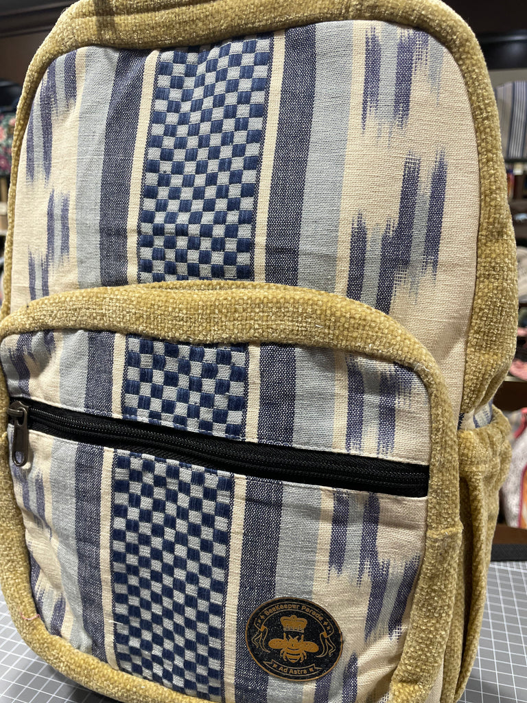 The Chartreuse 🍋‍🟩 Mini-Royal BeeKeeper Backpack (Da Vinci Collection)