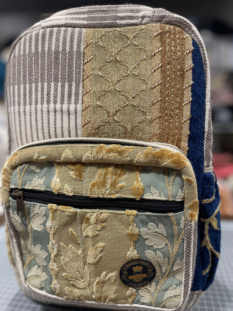 The Golden 💛 Mini-Royal BeeKeeper Backpack (Da Vinci Collection)