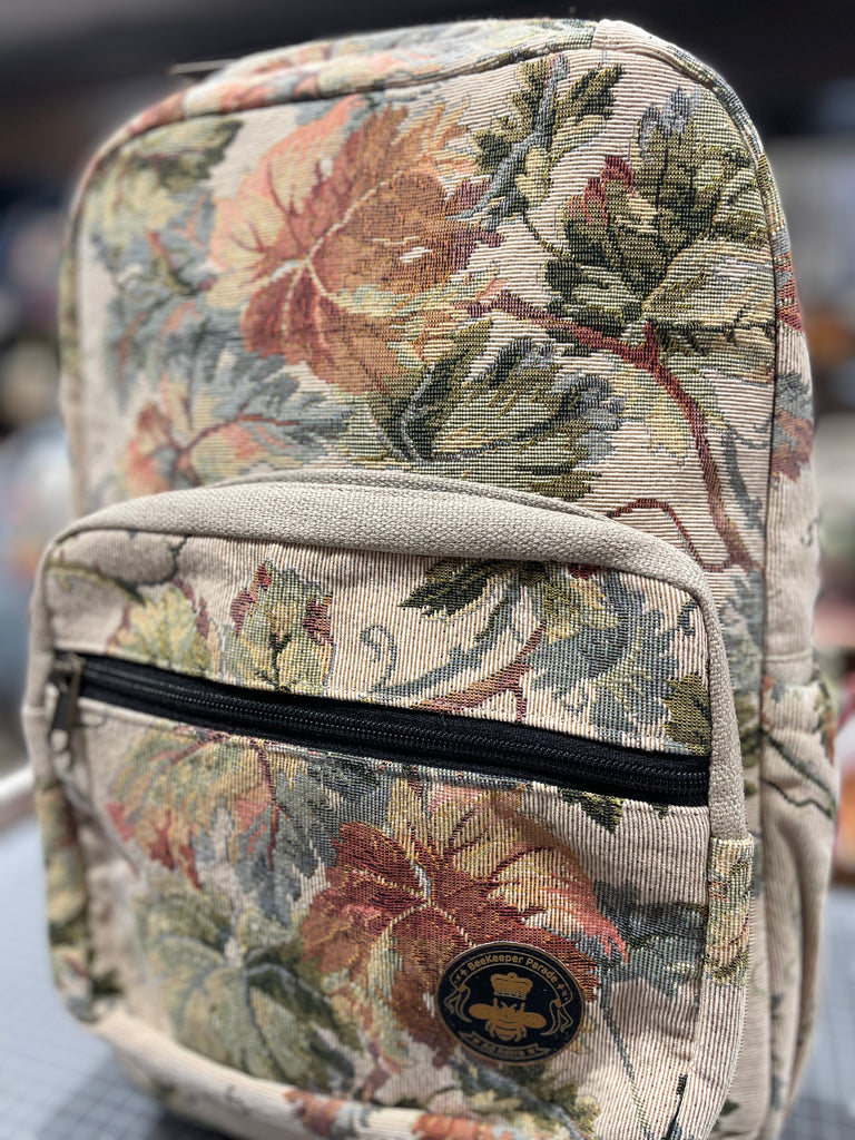 The Botanical 💐 Mini-Royal BeeKeeper Backpack (Da Vinci Collection)