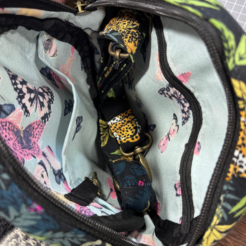 The Midnight Jungle 🐆 BeeKeeper Luna Handbag 🌙
