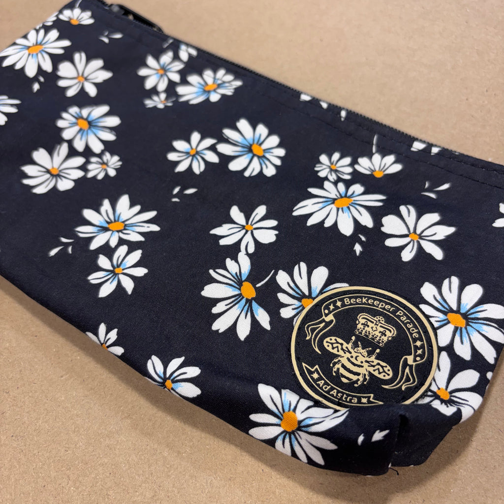 The Midnight Daisies 🌸 Beekeeper Pencil Case — Large