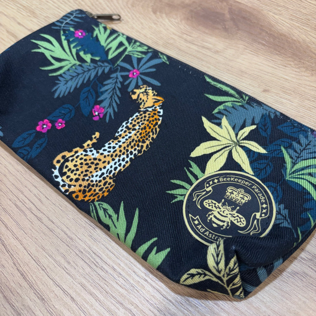 The Midnight Jungle 🐆 BeeKeeper Pencil Case — Small