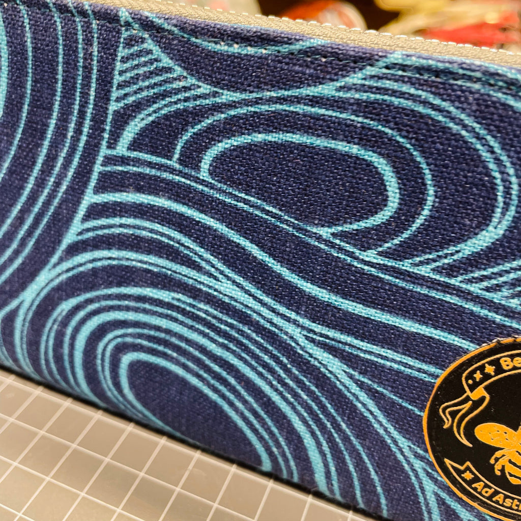 The Deep Blue Blue 🌊 BeeKeeper Purse