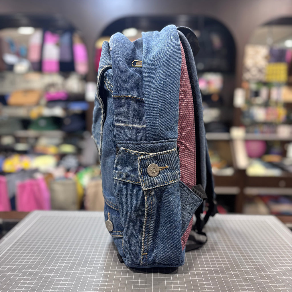 The Denim Shirt No. 1 👖Classic Shirt BeeKeeper Parade Backpack