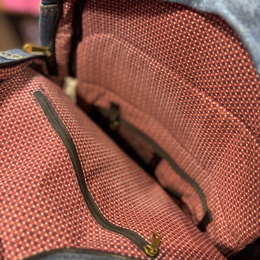 The Denim Shirt No. 1 👖Classic Shirt BeeKeeper Parade Backpack