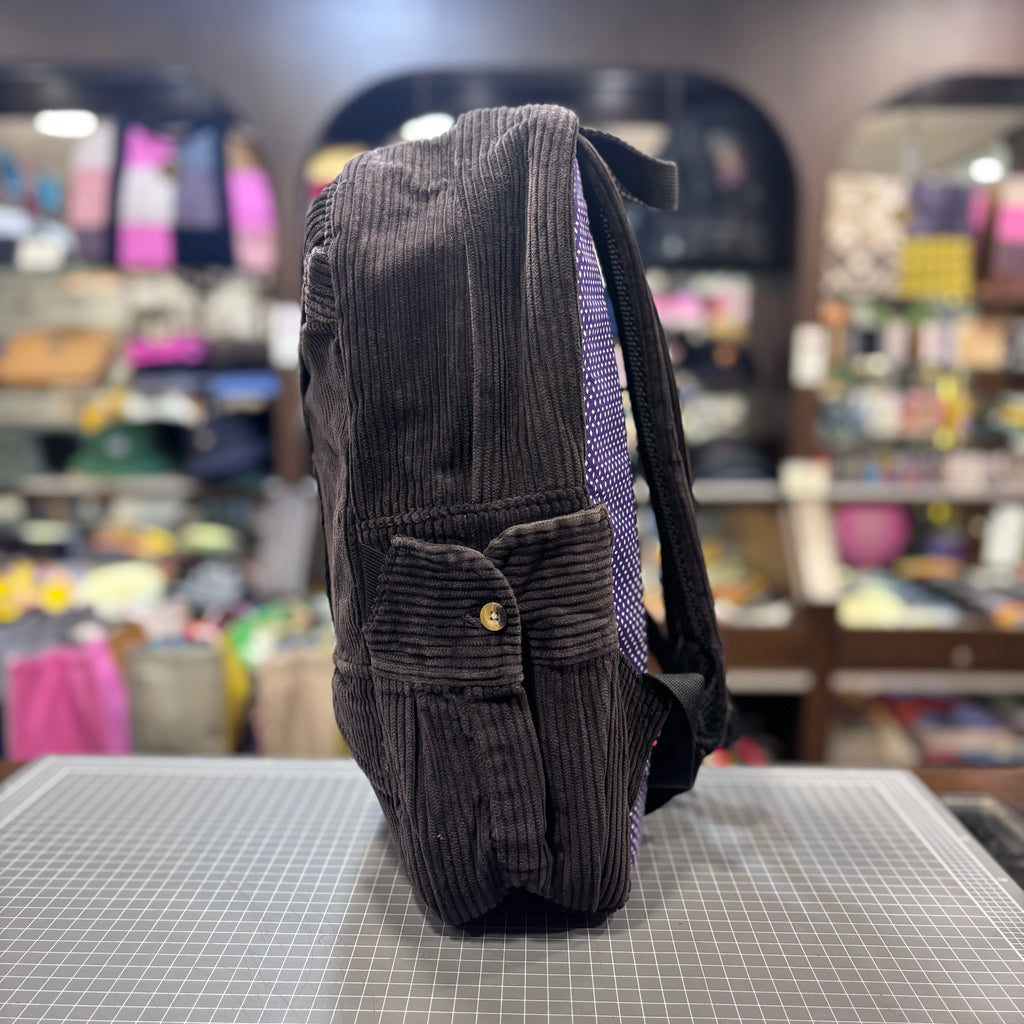 The Black Corduroy No. 1 🐼 Classic Shirt BeeKeeper Parade Backpack