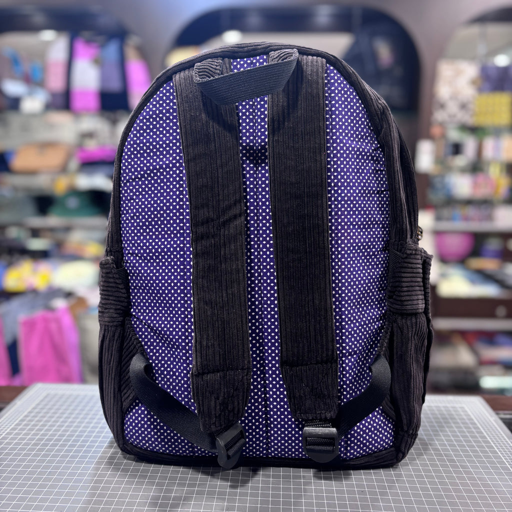 The Black Corduroy No. 1 🐼 Classic Shirt BeeKeeper Parade Backpack