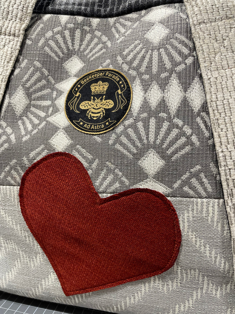 The Red Heart ❤️ Medium BeeKeeper Weekender Da Vinci Collection