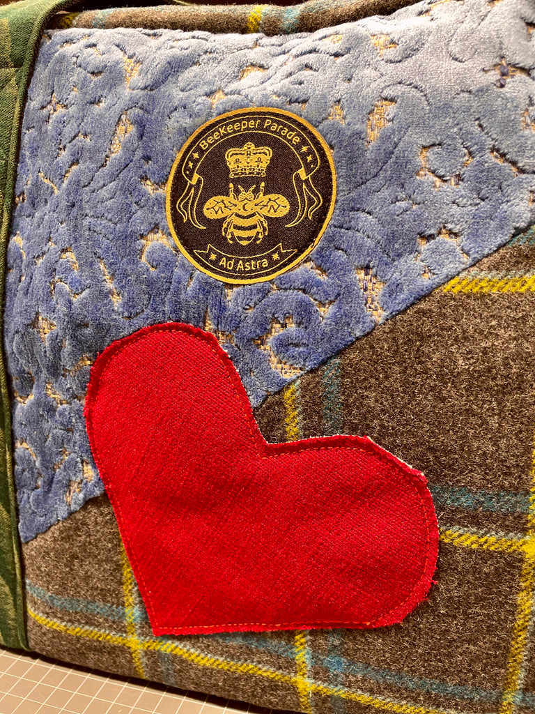The Red Heart ❤️ Large BeeKeeper Weekender (Da Vinci Collection)