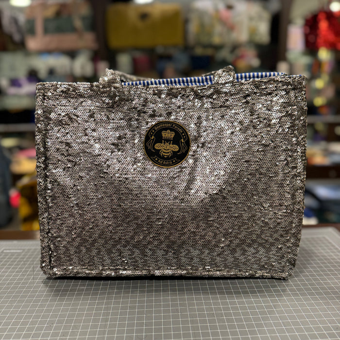 The Silver Sequin 💍 KOKYKAI BOOK TOTE