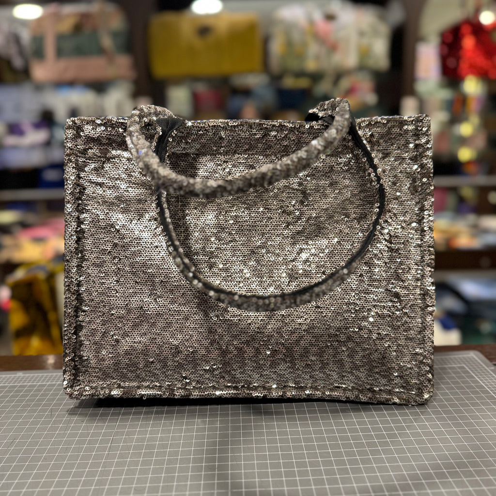 The Silver Sequin 💍 KOKYKAI BOOK TOTE