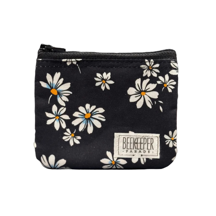 The Midnight Daisies 🌸 BeeKeeper Coin Purse