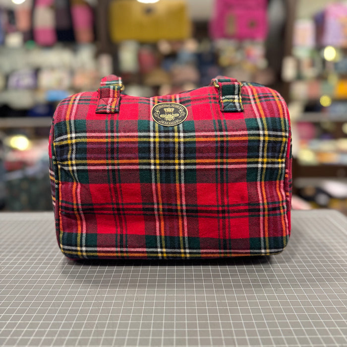 The Red Tartan 🍎 BeeKeeper Mini Carry All Handbag