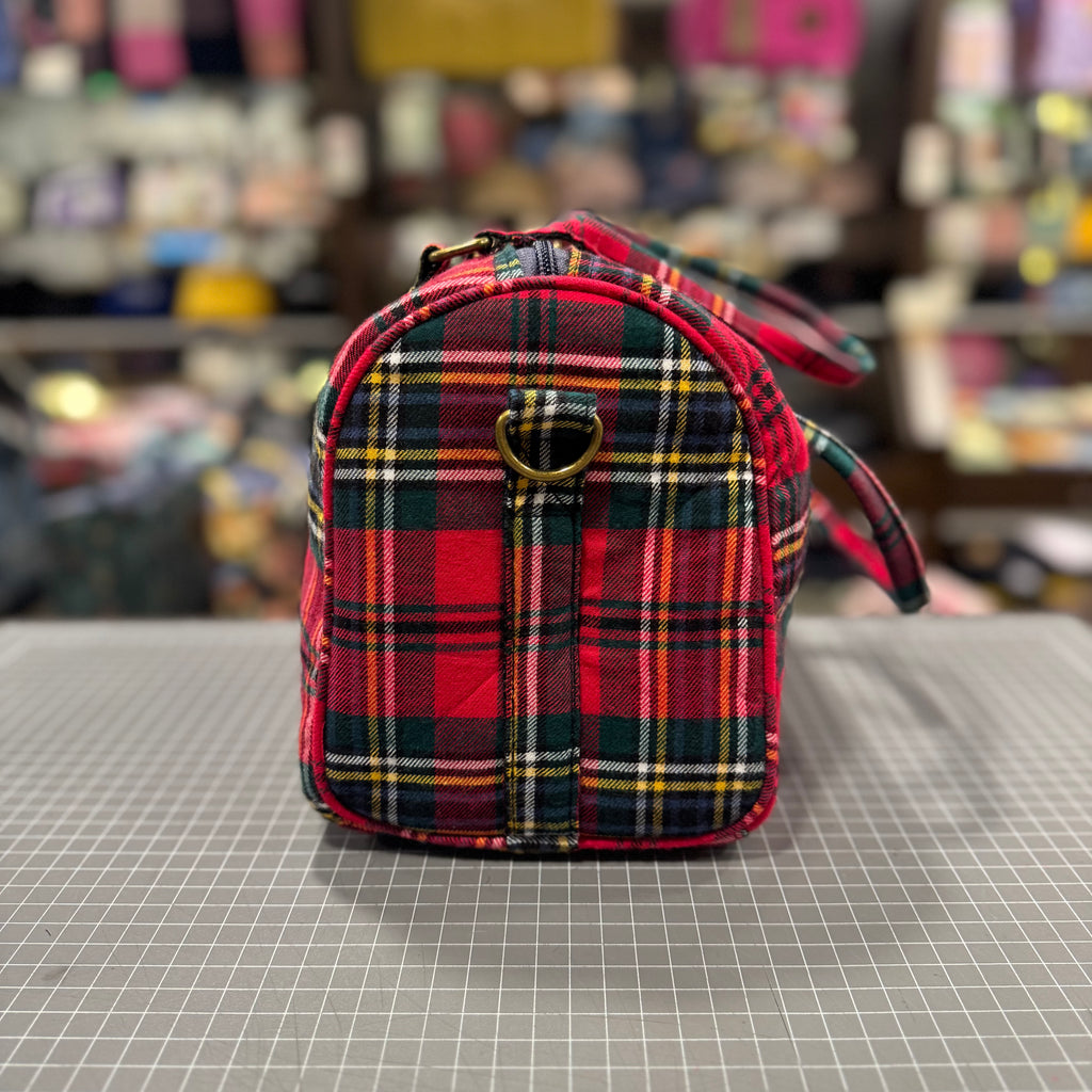 The Red Tartan 🍎 BeeKeeper Mini Carry All Handbag