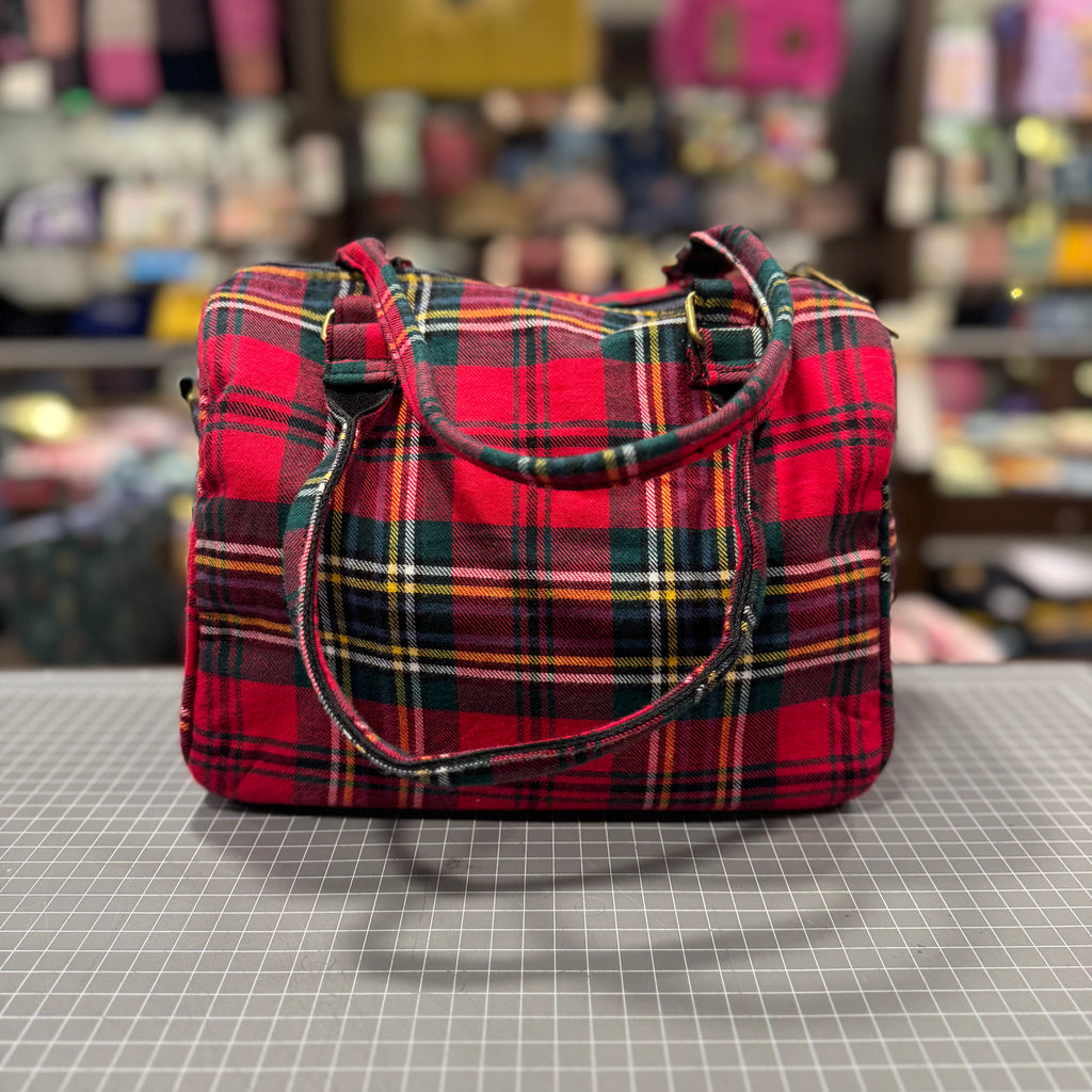 The Red Tartan 🍎 BeeKeeper Mini Carry All Handbag